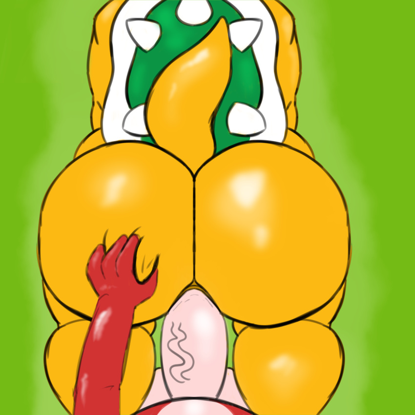 2boys absurd_res anthro ass balls big_ass big_balls big_butt big_penis bowser digital_media_(artwork) dinosaur duo erection gay gaze_(artist) genitals hi_res huge_balls huge_butt huge_cock humanoid_genitalia hyper hyper_balls hyper_genitalia hyper_penis koopa male male/male male_only male_penetrating mammal mario_(series) muscular muscular_anthro muscular_male nintendo nude penetration penis reptile scalie sex simple_background thick_thighs veiny_penis video_games yoshi