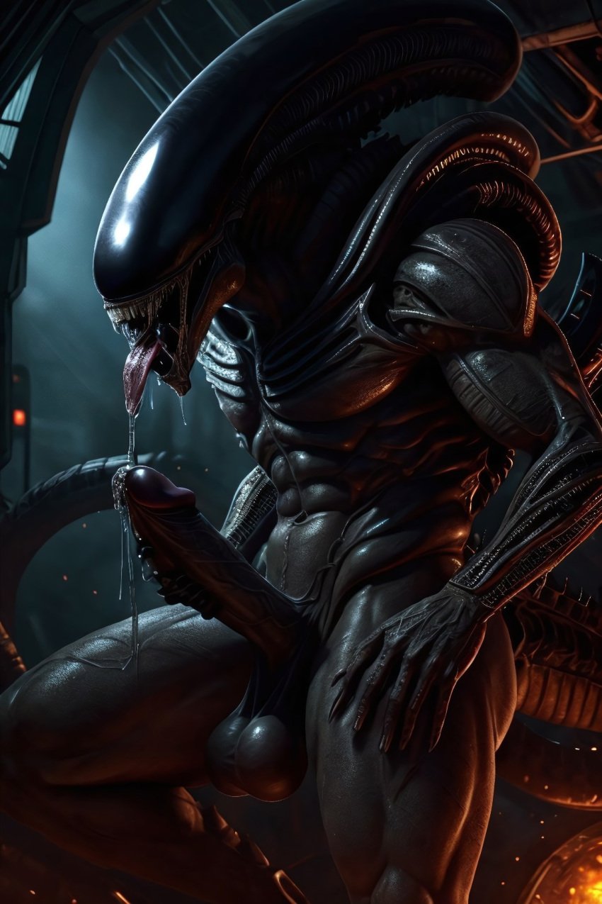 1alien 1boy 1male 1man 1monster abs ai_generated alien alien_(franchise) alien_humanoid balls ballsack biceps big_balls big_cock big_dick big_penis big_testicles biped black_balls black_penis bodily_fluids boner circumcised civitai claws cock completely_naked completely_naked_male completely_nude completely_nude_male dangerous dark-skinned_male dark_balls dark_penis dark_skin dick erect_penis erection exposed_balls exposed_penis fangs fat_balls fat_cock fat_penis foreskin_folds front_view genital_fluids genitals glans hand_on_penis huge_balls huge_cock huge_testicles humanoid humanoid_alien humanoid_genitalia humanoid_penis ironwill large_balls large_cock large_dick large_penis large_testicles long_penis male male_focus male_only male_xenomorph monster monster_boy muscle muscles muscular muscular_male naked navel nude nude_male nudity nuts nutsack penis precum precum_drip precum_string realistic sagging_balls saggy_balls saliva saliva_trail scrotum self_upload sharp_teeth shiny shiny_skin side_view solo solo_male space_station spaceship standing tail testicles tongue tongue_out uncensored veins_on_dick veiny_cock veiny_penis xenomorph