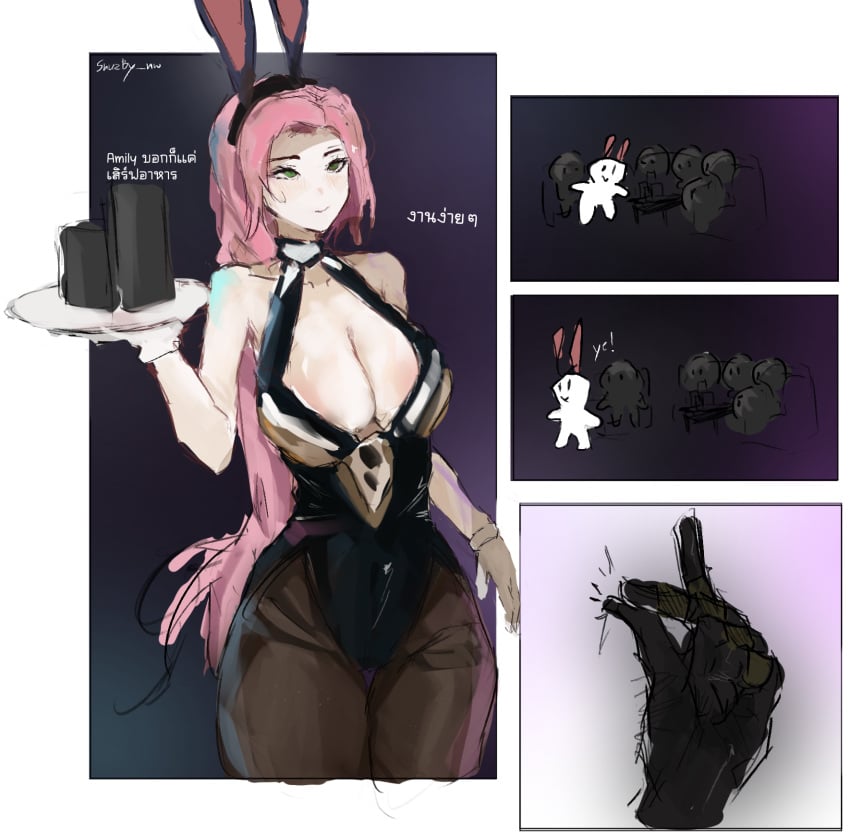 arena_of_valor boby_069 breasts bunny_girl rov yena_(arena_of_valor) yena_rov