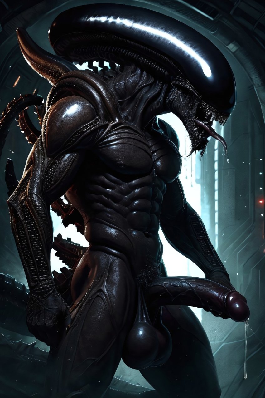 1alien 1boy 1male 1man 1monster abs ai_generated alien alien_(franchise) alien_humanoid balls ballsack biceps big_balls big_cock big_dick big_penis big_testicles biped black_balls black_penis bodily_fluids boner circumcised civitai claws cock completely_naked completely_naked_male completely_nude completely_nude_male dangerous dark-skinned_male dark_balls dark_penis dark_skin dick erect_penis erection exposed_balls exposed_penis fangs fat_balls fat_cock fat_penis foreskin_folds front_view genital_fluids genitals glans hand_on_penis huge_balls huge_cock huge_testicles humanoid humanoid_alien humanoid_genitalia humanoid_penis ironwill large_balls large_cock large_dick large_penis large_testicles long_penis male male_focus male_only male_xenomorph monster monster_boy muscle muscles muscular muscular_male naked navel nude nude_male nudity nuts nutsack penis precum precum_drip precum_string realistic sagging_balls saggy_balls saliva saliva_trail scrotum self_upload sharp_teeth shiny shiny_skin side_view solo solo_male space_station spaceship standing tail testicles tongue tongue_out uncensored veins_on_dick veiny_cock veiny_penis xenomorph