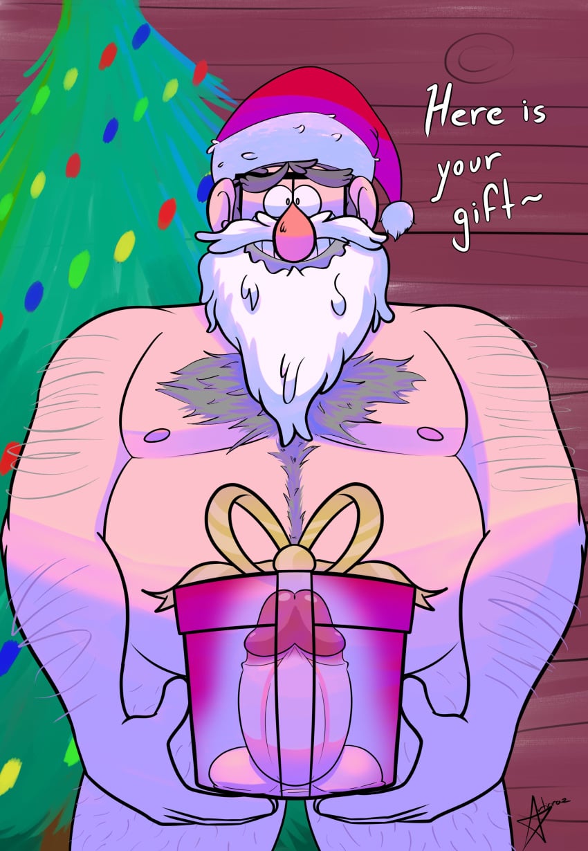 Grunkle Stan (Christmas) Rule 34 Image