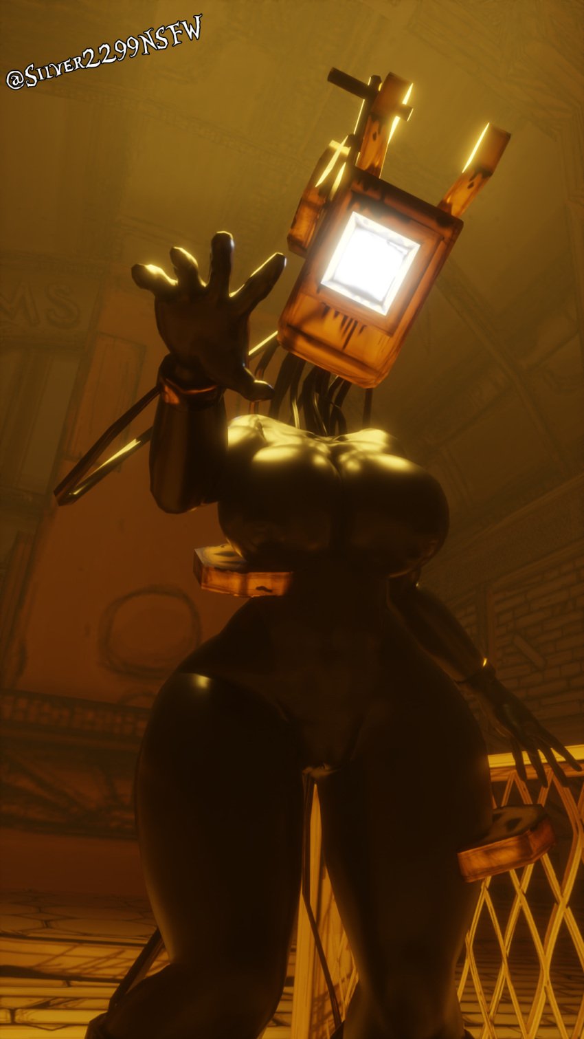 anthro bendy_and_the_ink_machine silver2299 south_shaed_(dreams_come_true_studio) tagme the_projectionist