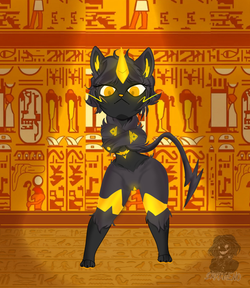 animal_crossing ankha ankha_(animal_crossing) ankha_ride_(minus8) anthro armor bungie dancing darkgeno_(artist) destiny destiny_(game) destiny_2 egyptian female hi_res legendary_pokemon meme nintendo pokémon_(species) pokemon solo video_games warmind zeraora zeta zeta_(zeraora)