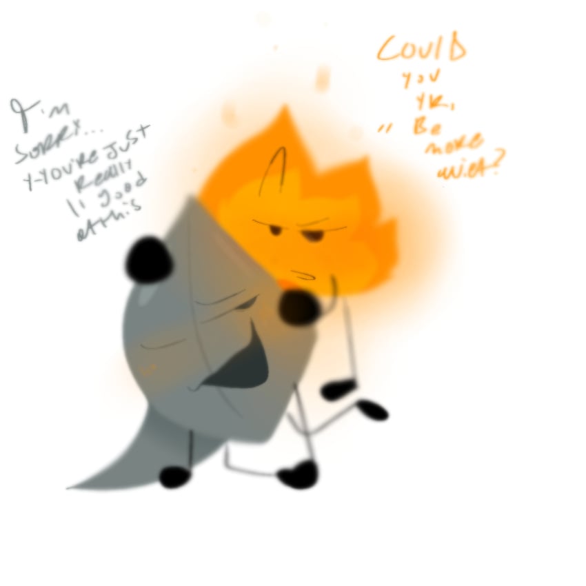 battle_for_dream_island fireafy firey_(bfdi) leafy_(bfdi) object_shows sex tagme yoyle_metal