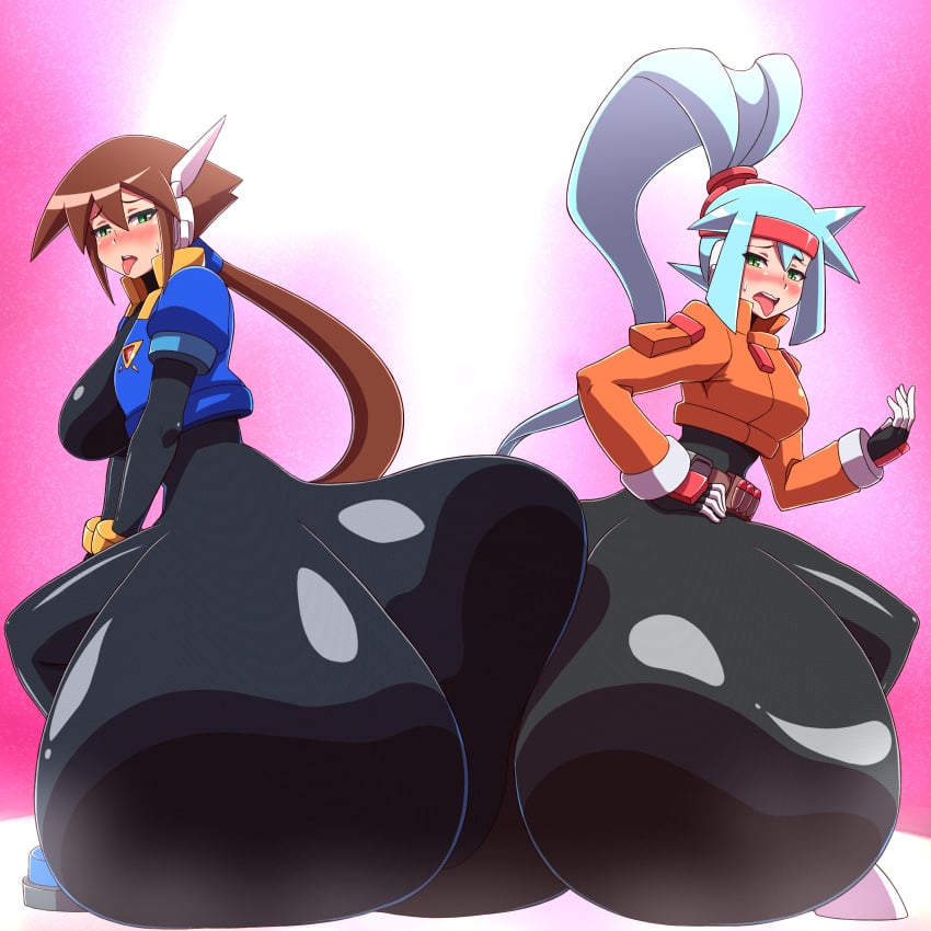 aile ashe_(megaman_zx) ass_expansion expansion expansion_sequence fetish mega_man mega_man_zx_advent noburockman tagme