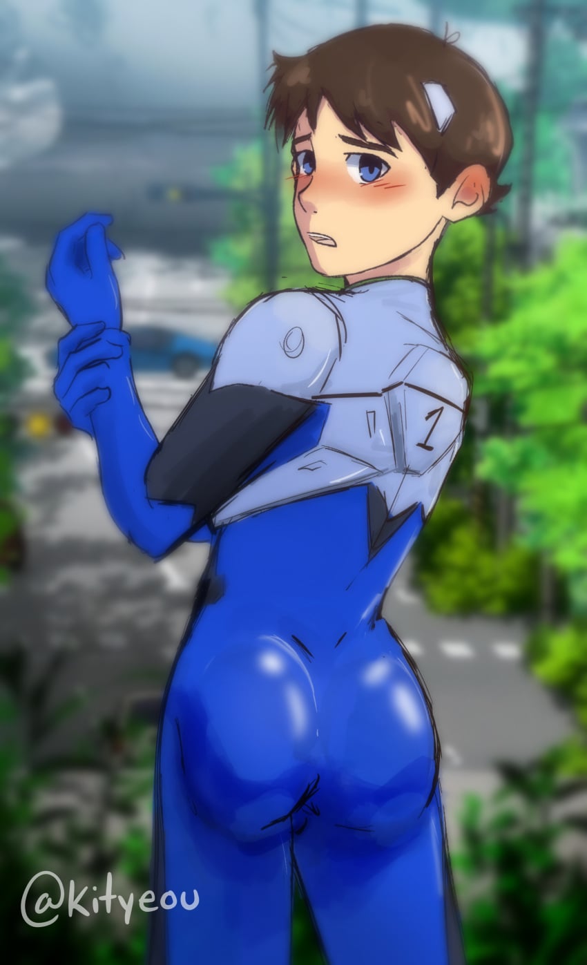 Shinji Ikari (Neon Genesis Evangelion) Rule 34 Image