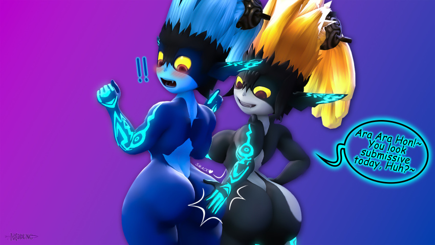 3d 3d_(artwork) big_ass big_balls big_breasts big_butt big_cock big_dick big_penis digital_media_(artwork) gay hi_res horny huge_ass huge_balls huge_breasts huge_butt huge_cock huge_penis huge_testicles huge_thighs imp imp_midna midna miduno nintendo nsfw sfm shortstack smile smirk source_filmmaker the_legend_of_zelda thick thick_ass thick_hips thick_legs thick_penis thick_thighs twili twilight_princess