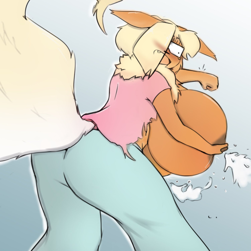 big_breasts breasts eeveelution female flareon furry huge_breasts massive_breasts pokémon_(species) pokemon pokemon_(species) tsuko_ex_(artist)