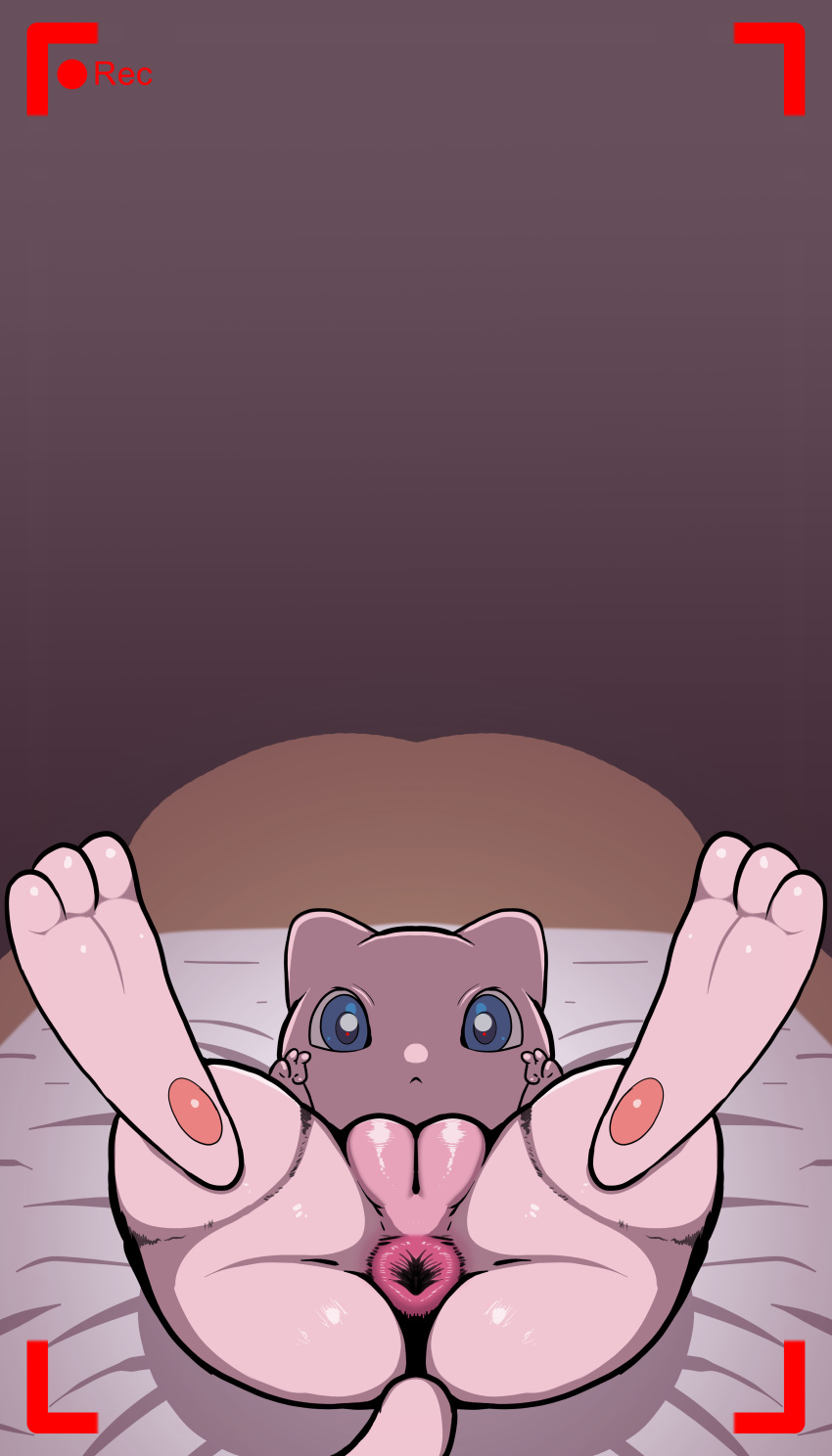 absurd_res anus ass bed bestiality big_butt blue_eyes cheating cucked_by_pokemon cuckold darkened_genitalia digital_media_(artwork) double_v_sign feet female feral fur furniture furry furry_only generation_1_pokemon genitals gesture hi_res innocence legendary_pokemon legs_up looking_at_viewer lying mammal mew netorare nintendo ntr on_back pawpads pink_anus pink_pussy plump_labia pokemon pokemon_(species) pokephilia presenting presenting_anus presenting_pussy puffy_anus pussy rapistwerewolf recording simple_background soles solo spread_legs spreading tail thick_thighs toes v_sign video_games zoophilia