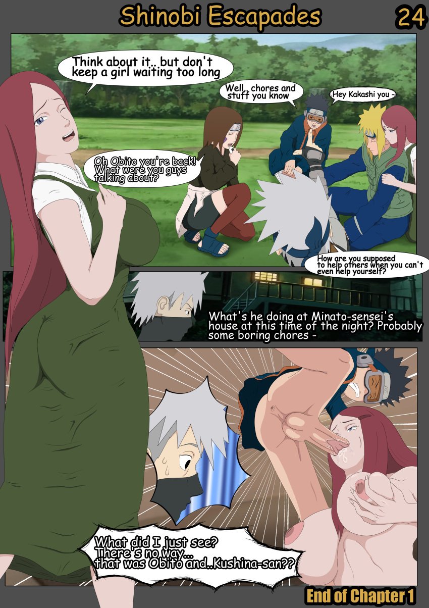 chapter_1 comic dialogue english_text erogakure female hatake_kakashi namikaze_minato naruto naruto_(series) naruto_shippuden nohara_rin page_24 story text uchiha_obito uzumaki_kushina