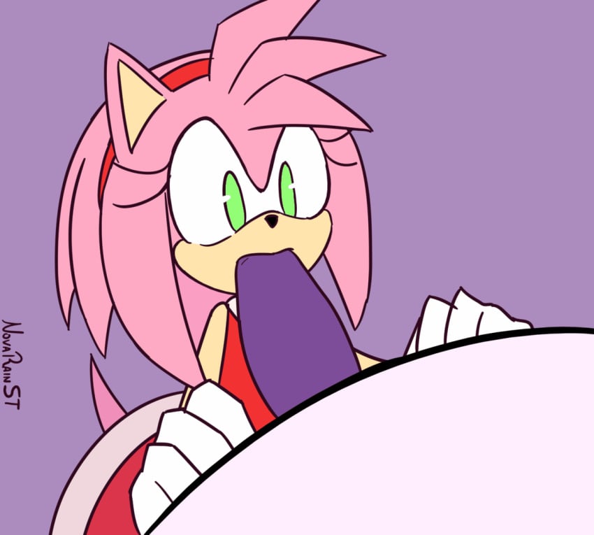 2022 2d 2d_animation amy_rose animated anthro big_the_cat clothing deepthroat duo erection eulipotyphlan fellatio female genitals gif gloves green_eyes hair handwear hedgehog loop male male/female mammal nova_rain oral penile penis pink_body red_clothing sega sex short_playtime signature simple_background simple_coloring sonic_(series) sonic_the_hedgehog_(series) video_games