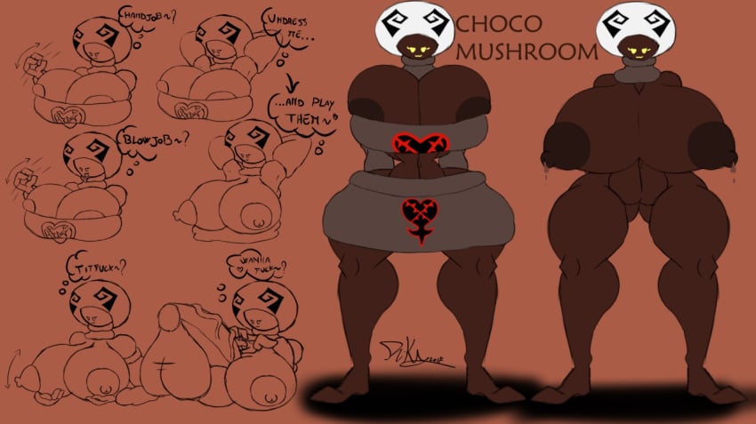 White Mushroom (Kingdom Hearts) Rule 34 Image