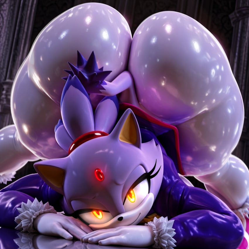 Blaze The Cat (Sega) Rule 34 Image