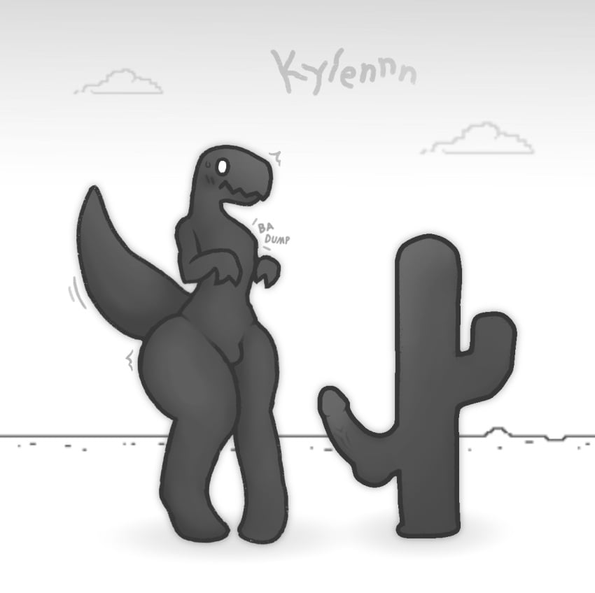 Dinosaur (Google Chrome) Rule 34 Image