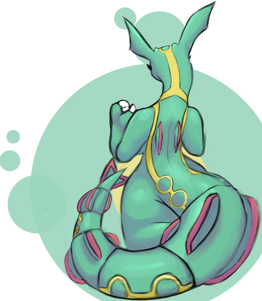 artesjsc big_ass bubble_butt pokemon pokemon_only rayquaza tagme