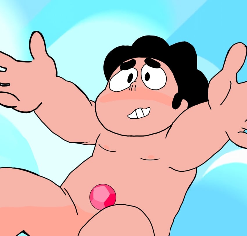 1boy male male_only naked repaint solo steven_quartz_universe steven_universe steven_universe:_the_movie steven_universe_future