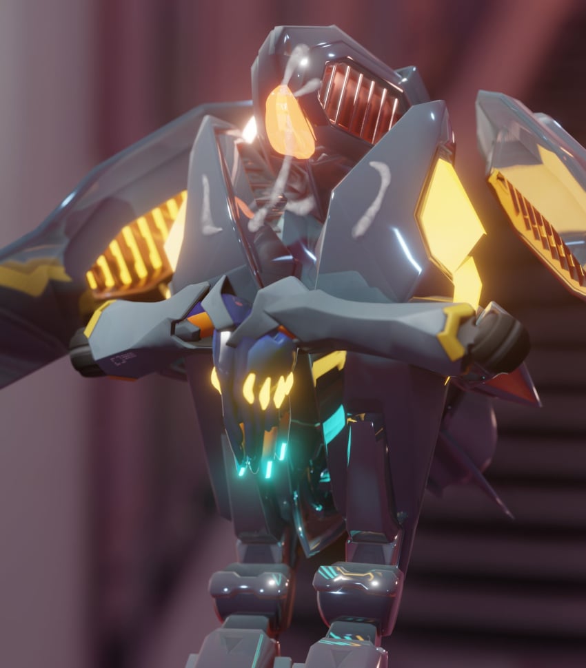 3d 3d_(artwork) alternate_costume blender_(software) covered_in_cum dako_(beehaan) echo_(overwatch) fleshlight no_ass omnic praise_da_booty_(meme) robot robot_girl tagme_(character)