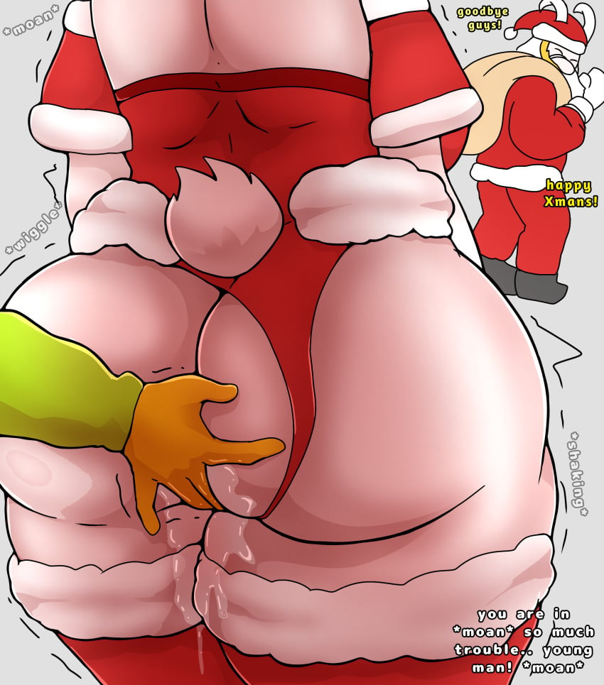 2d asgore_dreemurr ass ass_grab cheating cheating_wife christmas christmas_clothing christmas_outfit deltarune father female fingering fingering_partner frederickjdraws husband husband_and_wife incest kris_(deltarune) milf mommy mommy_kink mother mother_and_son panties panties_aside stealth_fingering stealth_sex thick thick_ass thick_legs thick_thighs toriel undertale undertale_(series) underwear wide_hips wife