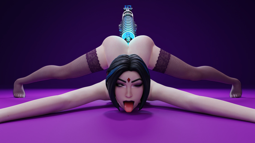 1girls 3d 3d_(artwork) ahe_gao ahegao ambiguous_penetration anal anal_sex anal_training ass black_socks bob_cut butt dc dc_comics dildo dildo_in_pussy doggy_style epic_games female female_focus female_only fit fit_female forehead_jewel fortnite goth goth_girl grey_skin hopezero jack-o_pose masturbation medium_hair multicolored_hair naked nude nude_female on_all_fours one_eye_closed pale-skinned_female pale_skin petite pleasure_face purple_eyes purple_eyeshadow purple_hair purple_lipstick rachel_roth raven_(dc) raven_(fortnite)_(dc) seductive_eyes seductive_mouth sex_machine slim socks solo solo_female sorceress superheroine teen_titans thigh_socks thighhighs titans tongue_out