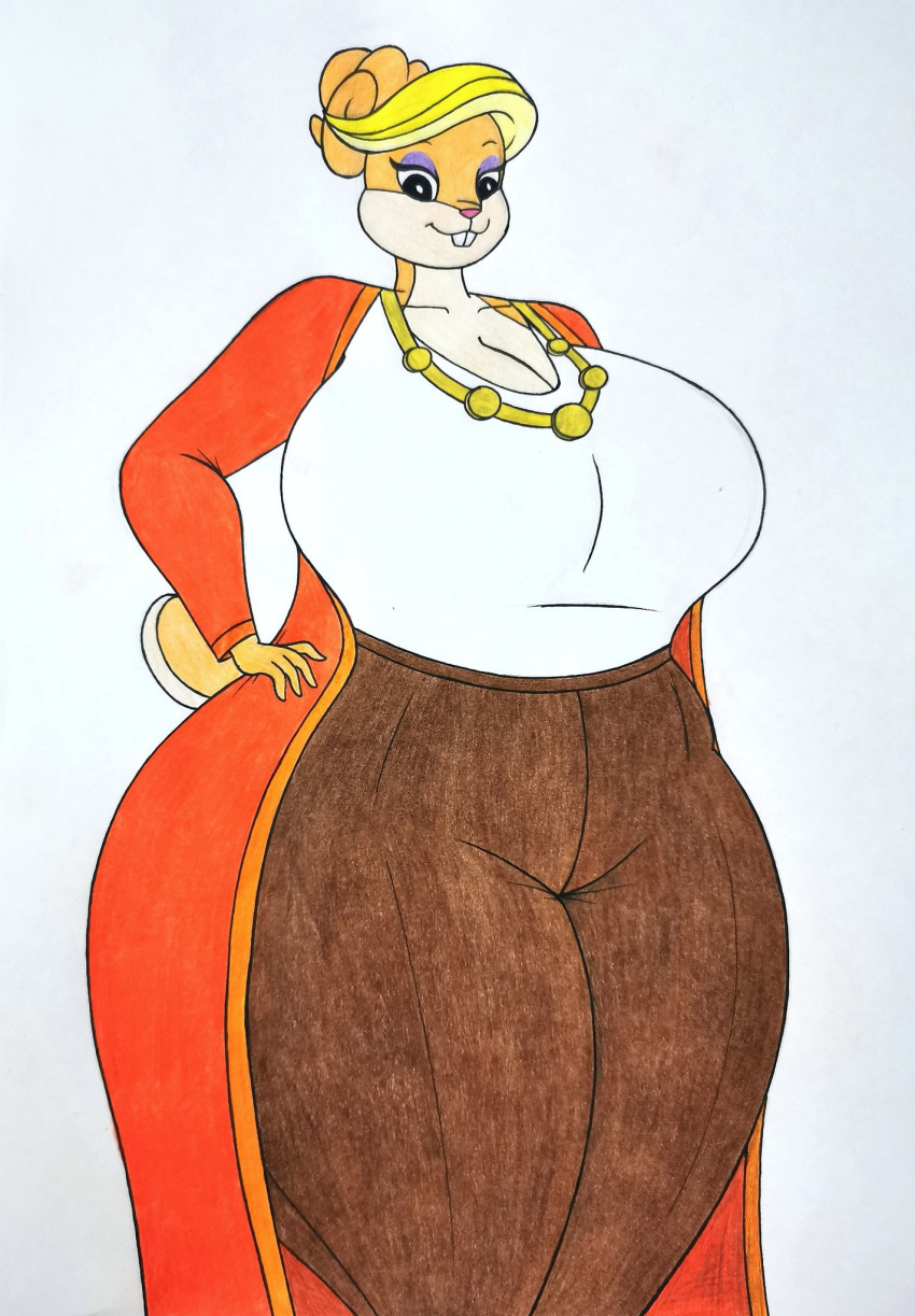 anthro big_breasts breasts female lj_caffie patricia_bunny tagme