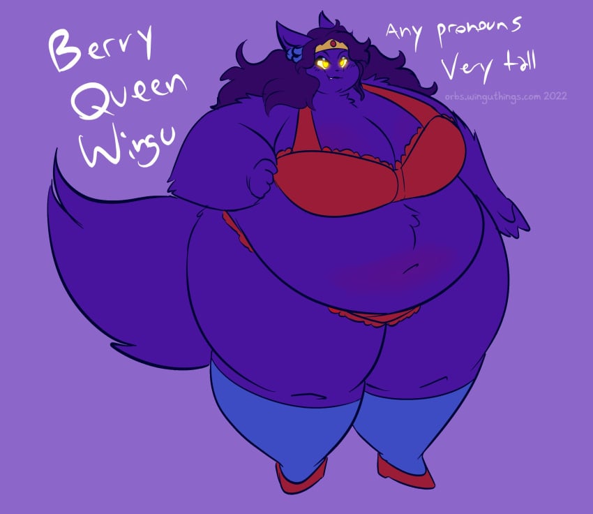 big_breasts breasts female obese obese_anthro obese_female tagme wolforb2000