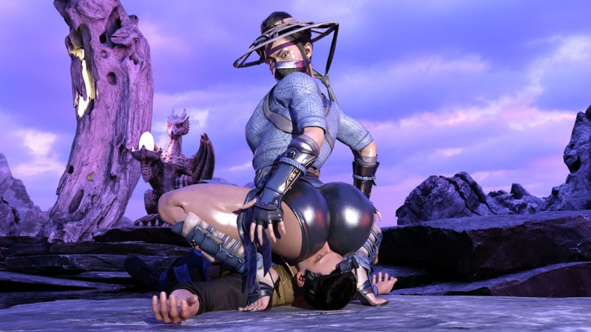 1boy 1girls 3d ass ass_inflation assassin athletic athletic_female big_breasts black_hair breasts brown_hair busty curvy dark_hair edenian facesitting female female_focus fighter fit huge_breasts iray johnny_cage kitana kitana_(endless_summer) kunoichi large_breasts legs lioncrud midway midway_games mortal_kombat mortal_kombat_11 netherrealm_studios princess royalty straight thick thick_legs thick_thighs thighs voluptuous wide_hips