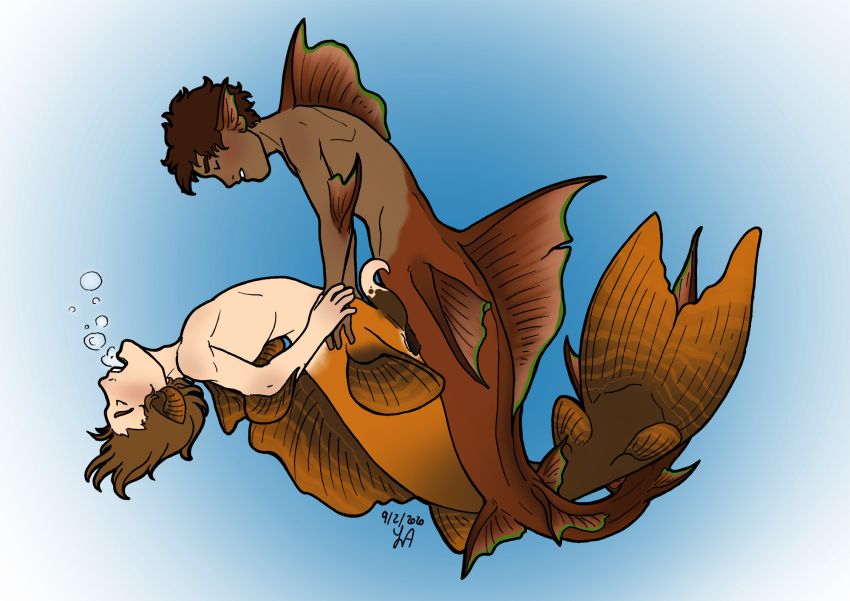 2boys cuntboy cuntboy_sans_balls duo duo_focus fin fish_tail herm hermaphrodite hi_res human humanoid intersex kevira065 male male/male male_focus male_only maleherm marine merfolk merman multi_genitalia penetration penis penis_tentacles percy_(once_in_a_blue_moon) pussy ryder_(once_in_a_blue_moon) sex split_form tentacle tentacle_penetration underwater underwater_sex vaginal_penetration vaginal_sex water