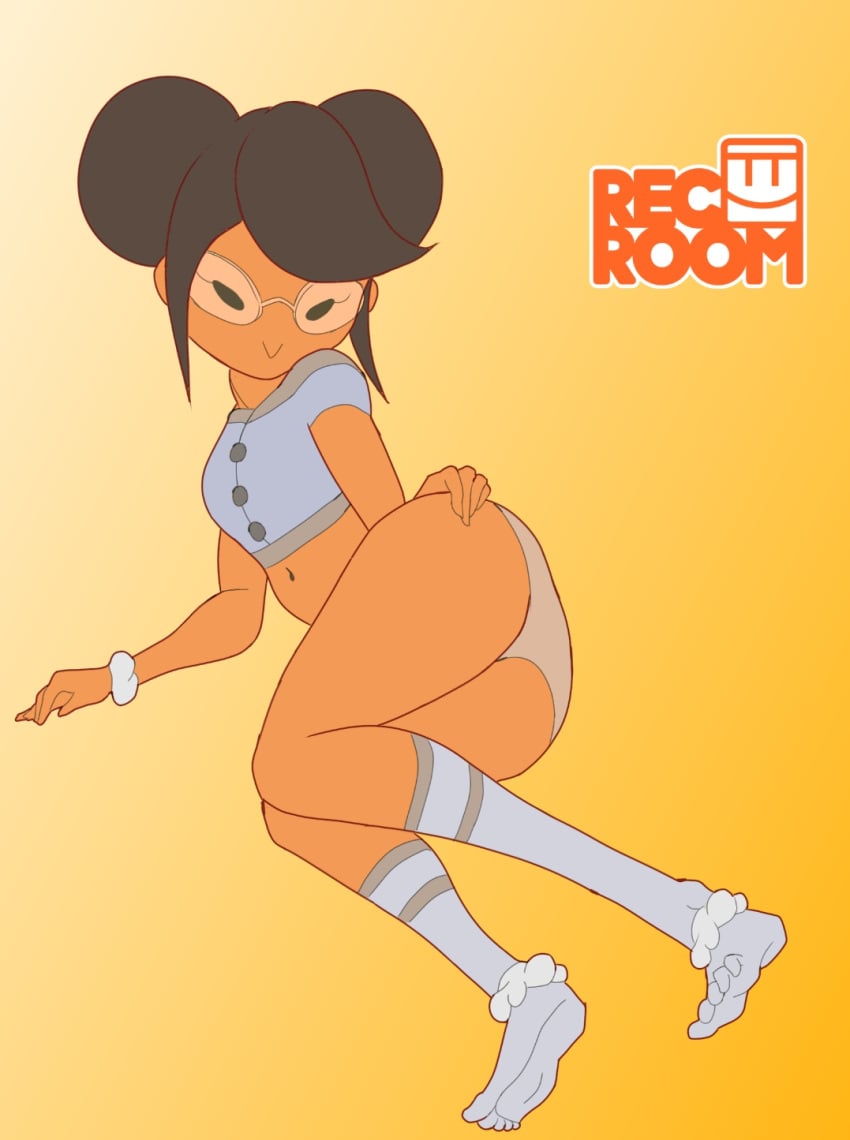 adult adult_only blue_socks clothed female female_only knee_socks kneehighs kneesocks rec_room rec_room_avatar recroom socks solo_female vr vr_avatar