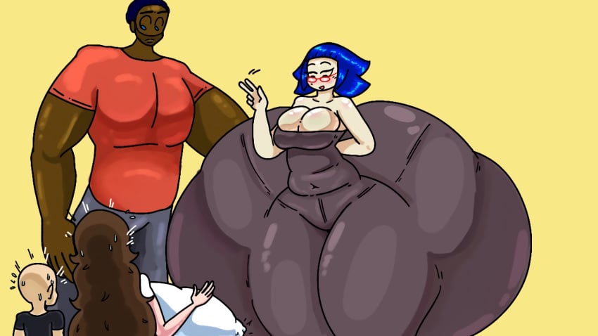 2boys 2girls ass_bigger_than_body ass_bigger_than_breasts ass_bigger_than_head ass_bigger_than_torso big_breasts blue_hair candy_(cgthiccart) cgthiccart colossal_ass dad dark-skinned_male dark_skin deiondre_(cgthiccart) dilf enormous_ass fat_ass gigantic_ass huge_ass huge_breasts hyper_ass hyper_hips hyper_thighs keanu_(cgthiccart) long_hair massive_ass meat_wall_(body_type) milf mother parent parents ruka_(cgthiccart) short_hair tagme thick_thighs wide_hips