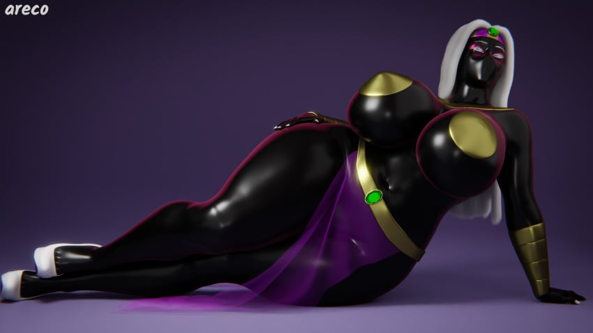 1girls 3d 3d_(artwork) alien alien_girl alien_humanoid areco ass big_ass big_breasts big_butt bikini black_body black_skin bracelet breasts busty curvy duck_dodgers female female_only humanoid jewelry laying_on_side long_hair looney_tunes martian no_mouth queen queen_tyr'ahnee revealing_clothes royalty see-through solo solo_female thick_thighs voluptuous warner_brothers white_hair wide_hips