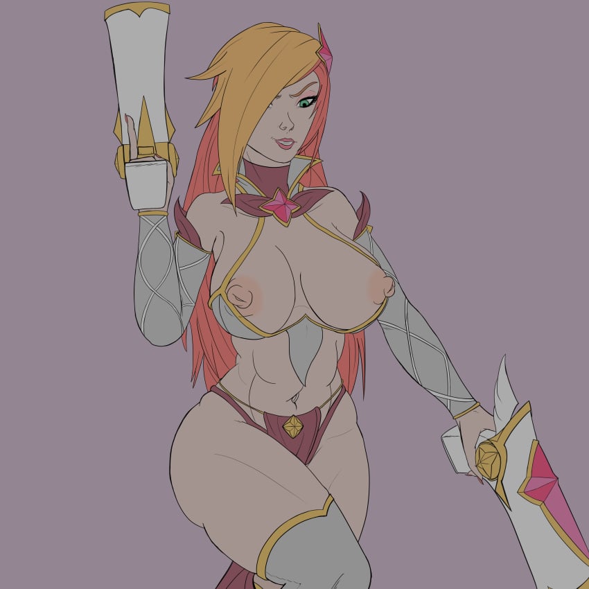 alternate_costume breasts female league_of_legends miss_fortune nipples robert_dim_:^ self_upload star_guardian_miss_fortune star_guardian_series