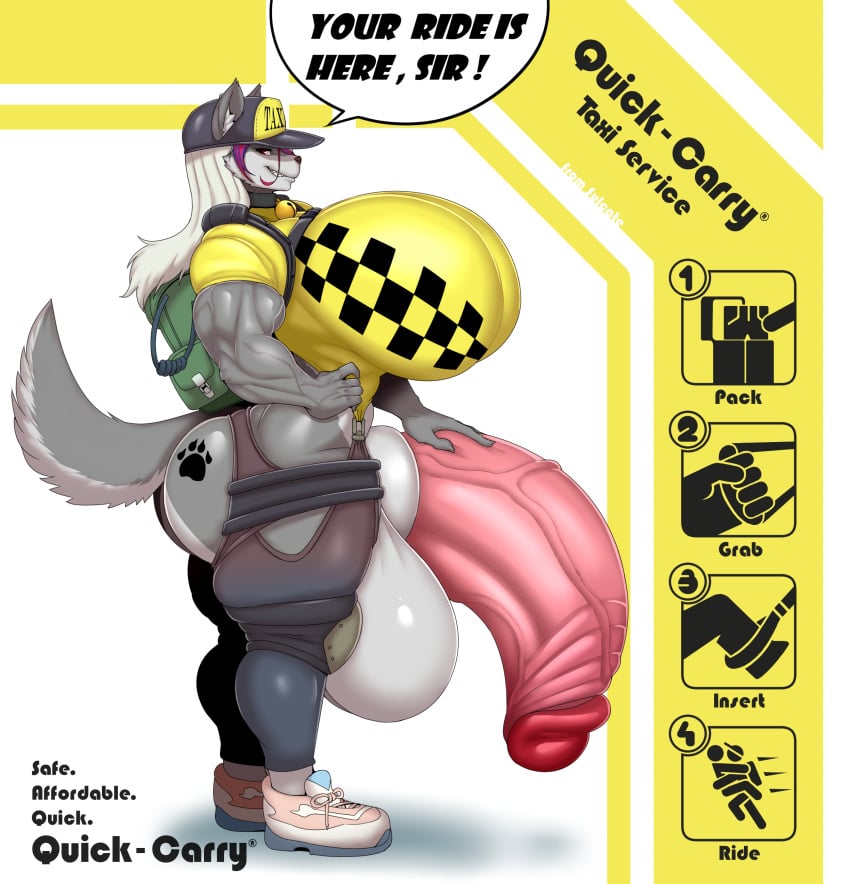 1futa absurd_res anthro ass backpack balls bell ber00 biceps big_balls big_breasts big_butt big_penis bottomwear breasts canid canine canis clothing collar derivative_work domestic_dog english_text exclamation_point footwear futa_only futanari genitals gynomorph half-erect hand_on_penis hat headgear headwear hi_res huge_balls huge_breasts huge_cock huge_thighs husky hyper hyper_balls hyper_breasts hyper_genitalia hyper_penis intersex looking_at_viewer mammal mostly_nude muscular muscular_anthro muscular_gynomorph muscular_intersex nordic_sled_dog pants penis purgy quick-carry_taxi_service_(sulcate) red_eyes shirt shoes smile sneakers solo spitz text thick_thighs topwear