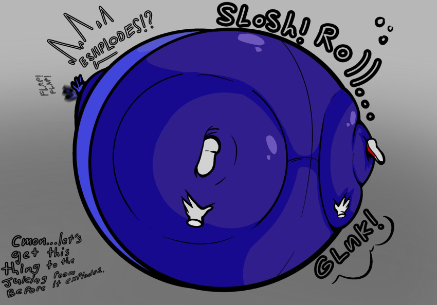 big_ass blueberry_inflation bubble_butt female huge_ass tagme thick_thighs town_of_skeles wide_hips