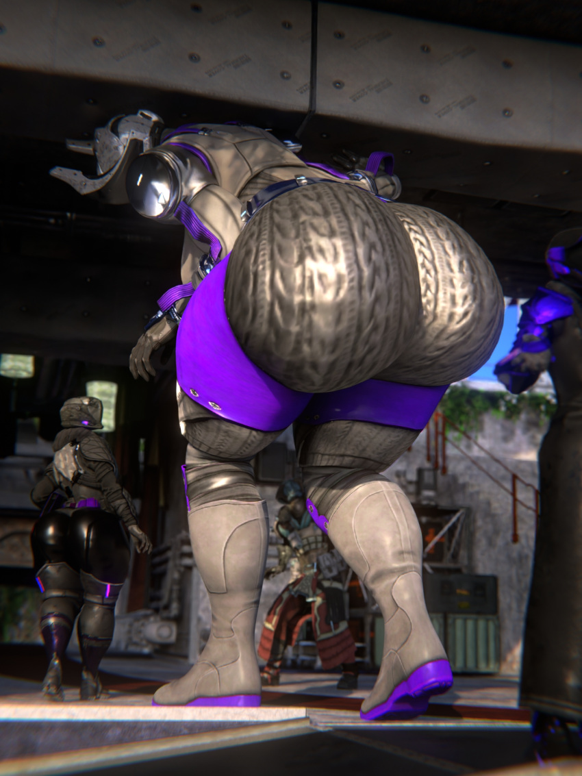 3d 3girls ass big_ass big_breasts breasts bubble_butt bungie destiny_(game) destiny_2 female female_only guardian_(destiny) huge_ass large_ass qzk_forte robot tagme thick thick_ass thick_thighs titan_(destiny) warlock_(destiny) wide_hips