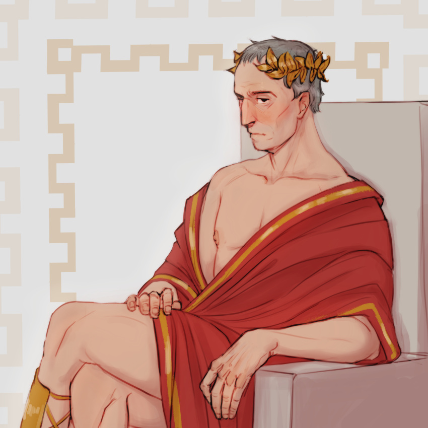 history julius_caesar lostuser male male_only middle_aged naked older older_male rome