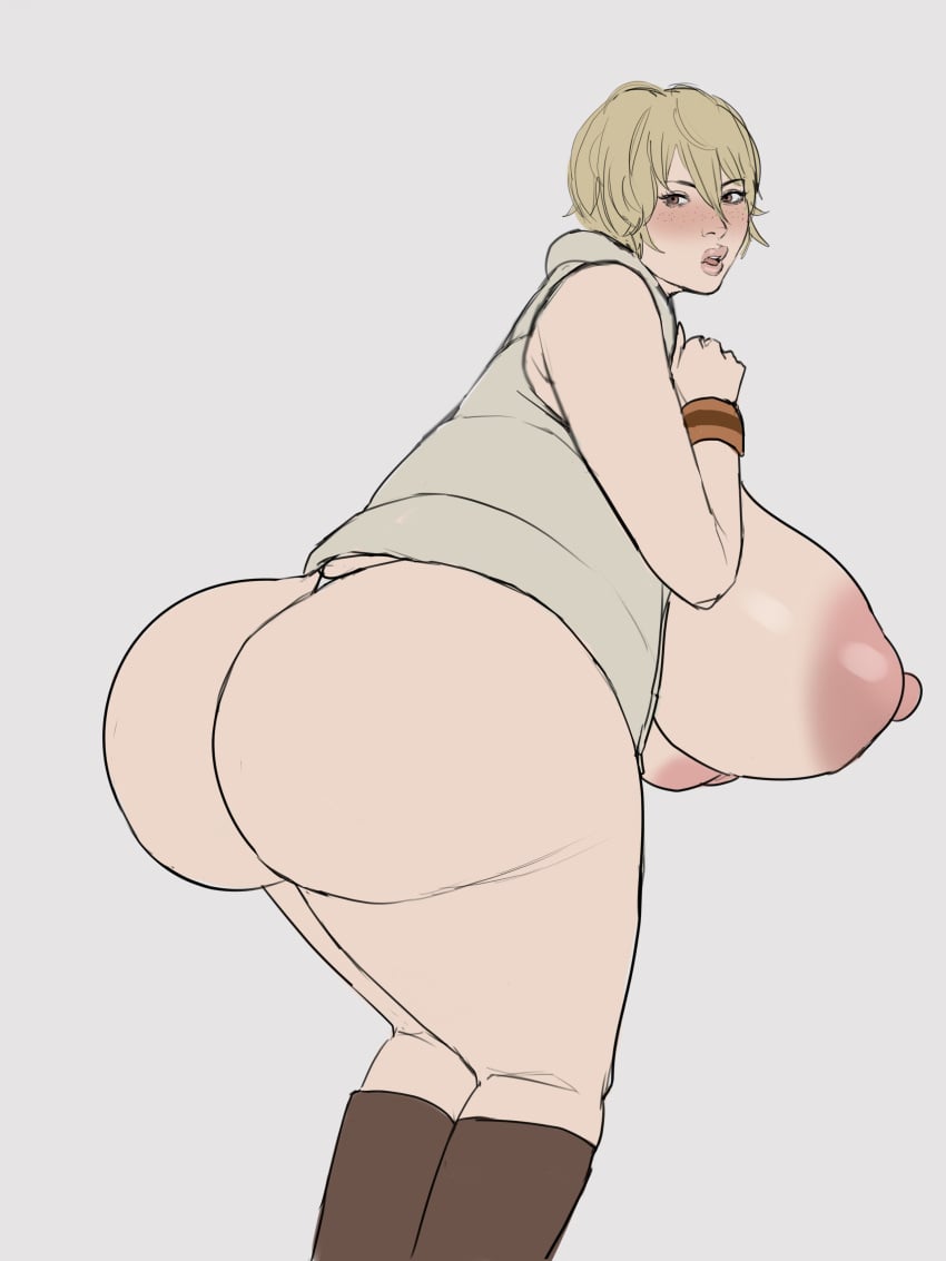 heather_mason huge_ass huge_breasts konami silent_hill silent_hill_3 venus_body voluptuous ysr3215