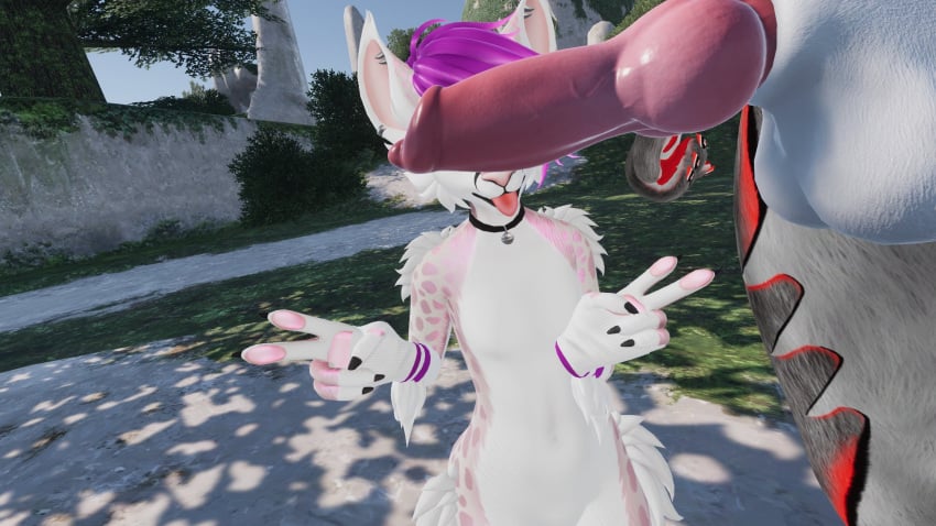 anthro black_fur black_markings blazen420 canid canine fox fur furry furry_only grey_fur light_belly male_only red_fur red_markings rexouium tagme twitter url vr_media vrchat