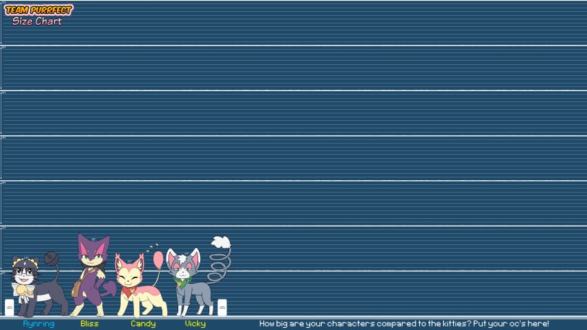 absurd_res accessory bag bandana bandanna_on_neck bandanna_only bell bell_collar beta_pokémon_(species) beta_pokémon_games beverage_can bliss_(rymherdier) bow_ribbon candy_the_skitty chart collar digital_media_(artwork) english_text felid feline female feral generation_3_pokemon generation_4_pokemon generation_5_pokemon genitals glameow group height_chart hi_res kerchief kerchief_only looking_at_viewer mammal mostly_nude nintendo open_mouth pokémon_gold_beta pokemon pokemon_(species) pokemon_mystery_dungeon purrloin pussy rinrin rymherdier rynring skitty smile standing text vicky_(rymherdier) video_games