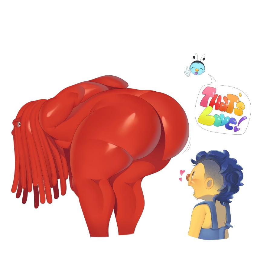 ass bara big_ass big_butt bubble_ass bubble_butt butt curvaceous curvy curvy_male don't_hug_me_i'm_scared drooling fat_ass gay huge_ass huge_butt imminent_sex inviting looking_at_ass male male/male male_focus male_only massive_ass massive_butt presenting presenting_ass red_body red_guy_(dhmis) shrignold_(dhmis) soubarlikesu staring staring_at_ass tagme thick_thighs voluptuous_male what wide_hips yellow_body yellow_guy_(dhmis)