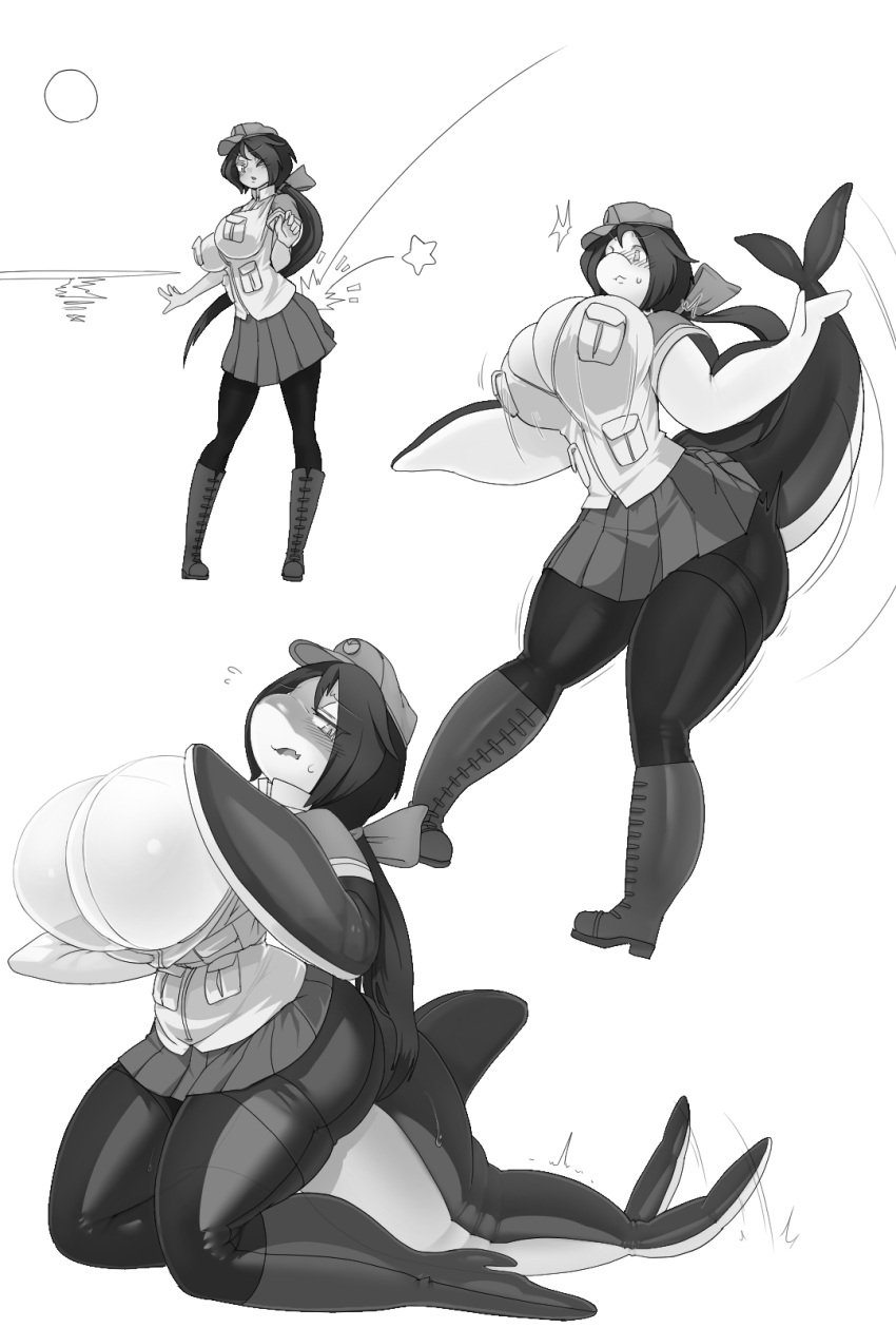 artist_request big_breasts breast_expansion cetacean commission huge_breasts killer_whale orca sequence tagme transformation