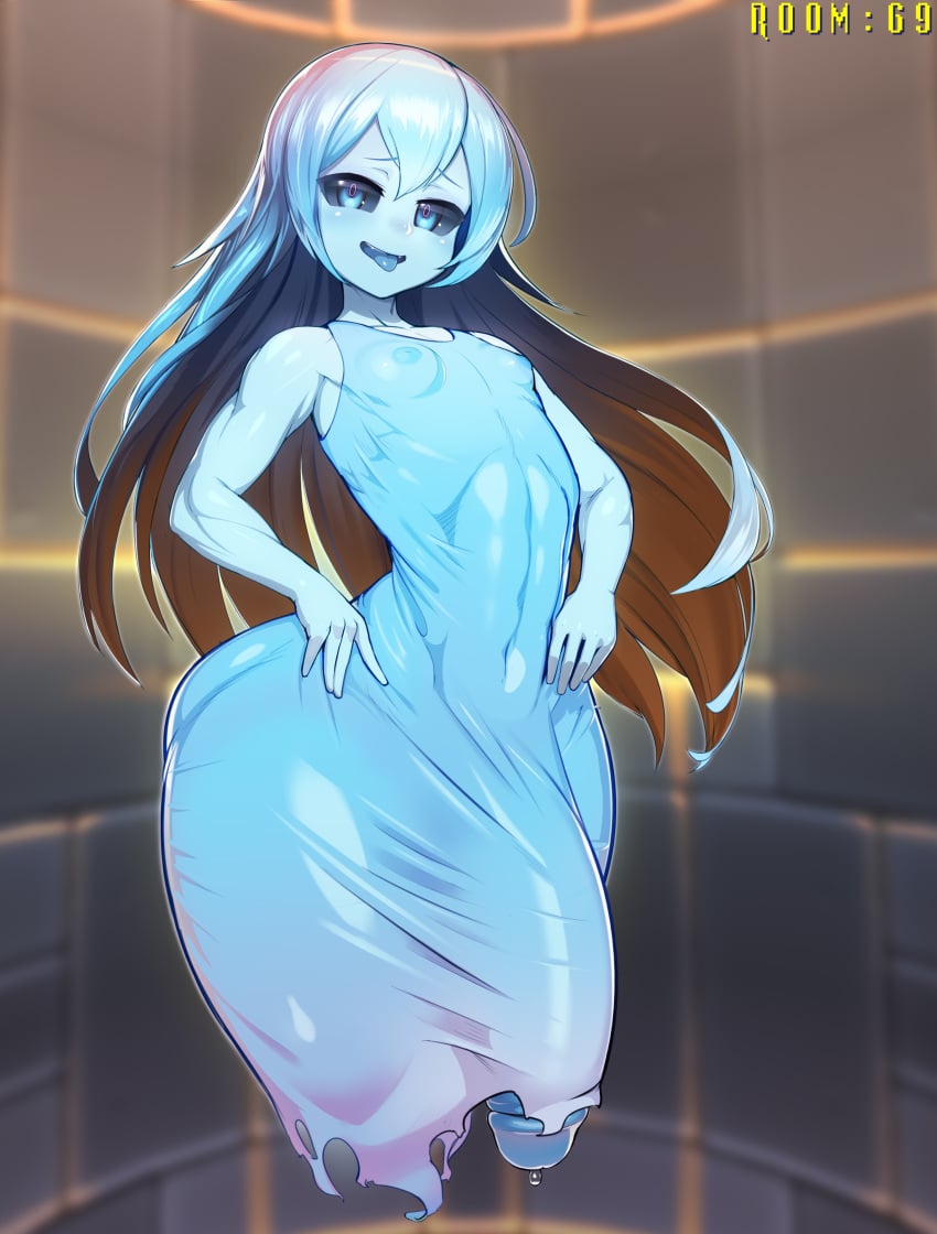 1futa arched_back big_ass black_sclera blue_eyes blue_hair blue_skin bottom_heavy bottomless breasts bulge bulge_through_clothing clothed clothing dress flaccid flat_chest futa_only futanari ghost ghost_girl huge_cock huge_hips huge_penis humanoid humanoid_penis hyper hyper_penis long_hair mostly_clothed nisetanaqa penis penis_growth precum small_breasts solo spooky's_house_of_jump_scares spooky_(shojs) thick_thighs tongue tongue_out wide_hips yamakasa