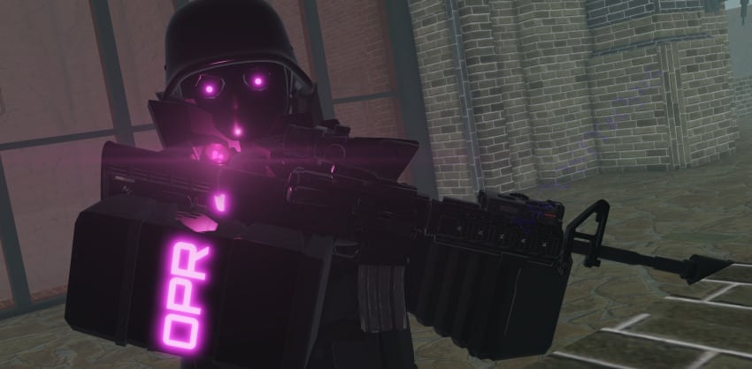 3d assault_rifle criminality flashlight gun helmet holding_weapon m4a1 mask moosty rcu roblox roblox_game robloxian source_request tagme