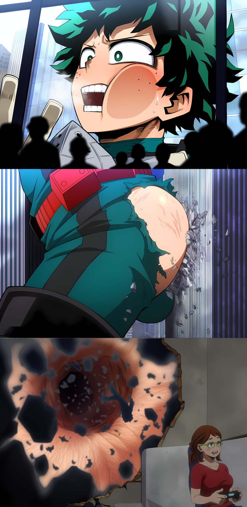 Izuku Midoriya (My Hero Academia) Rule 34 Image