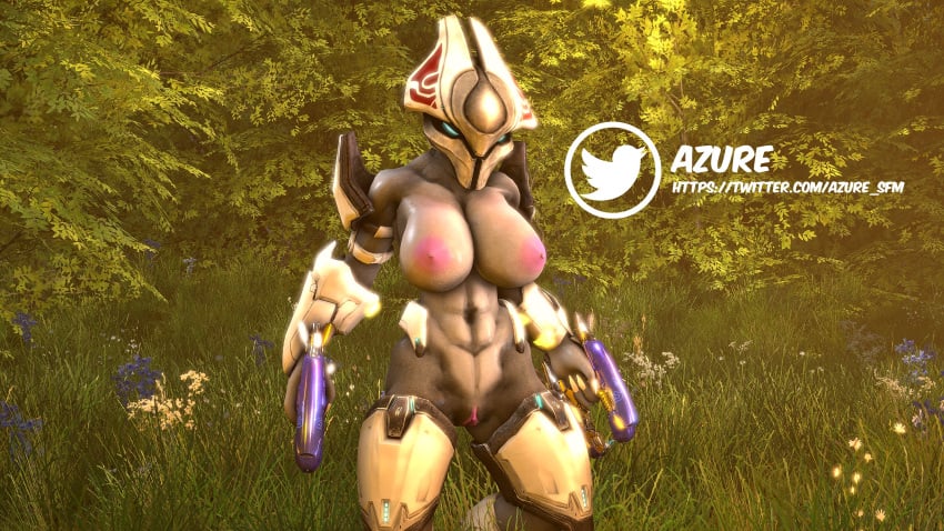 1girls 3d abs alien alien_girl armor azuresfm breasts female female_sangheili halo_(series) helmet pussy sangheili sangussy solo solo_female tagme