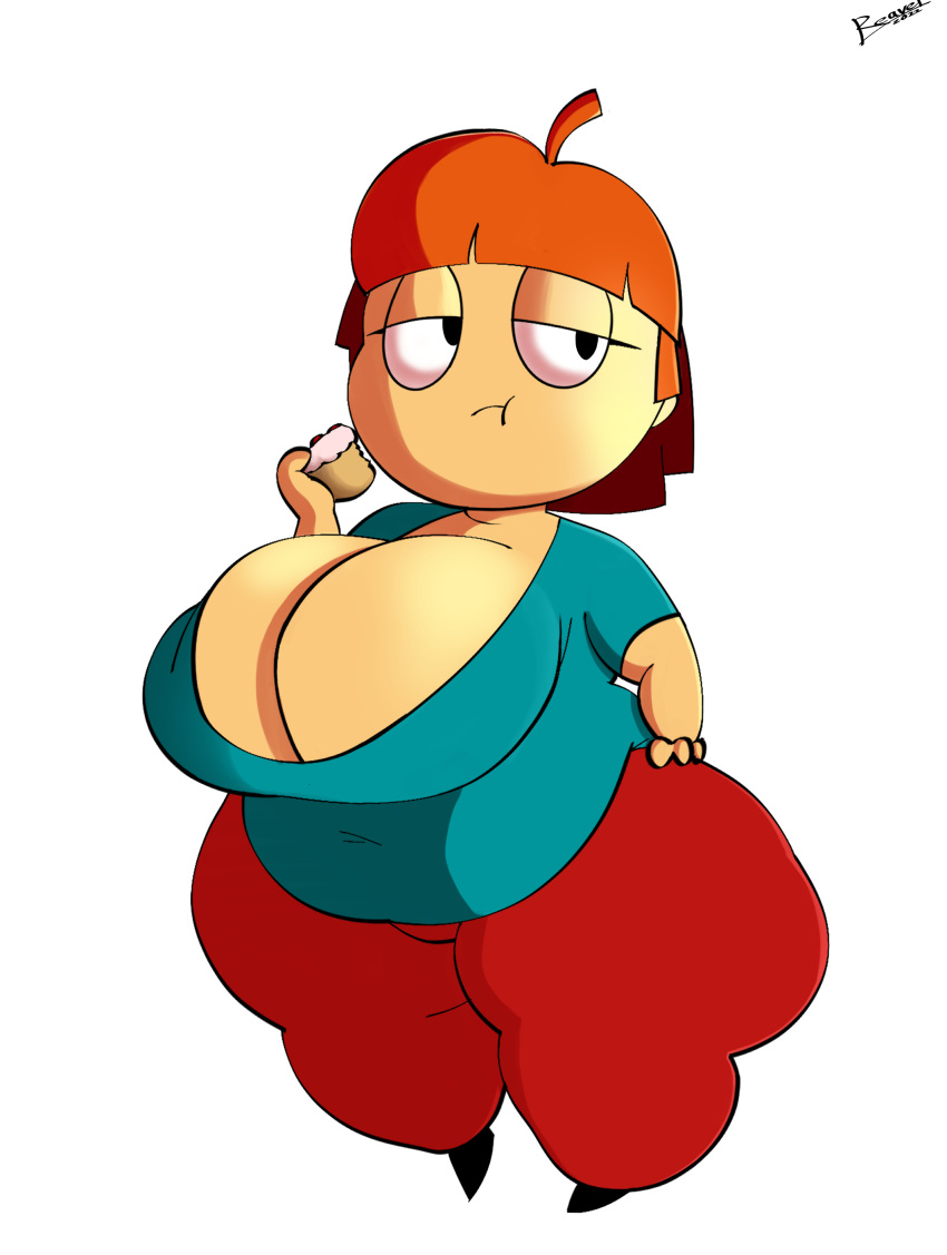 1girls arnold_voorhees ass belly breast chubby chubby_female cleavage cupcake female female_focus female_only hand_on_hip hips kantuspaintsinsanity large_ass large_breasts male_to_female meet_arnold mtf_transformation red_hair rule_63 shortstack stomach thick_thighs thighs wide_hips youtube