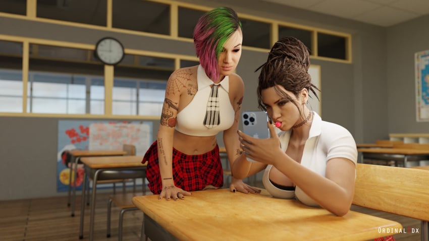 2girls 3d big_ass big_breasts big_thighs breasts bust busty cd_projekt_red curvaceous curvy curvy_figure cyberpunk_2077 dark-skinned_female dark_skin female hips huge_ass huge_breasts huge_thighs judy_alvarez large_ass large_breasts large_thighs light-skinned_female light_skin mature mature_female ordinal3dx panam_palmer slim_waist thick thick_hips thick_legs thick_thighs thighs voluptuous waist wide_hips