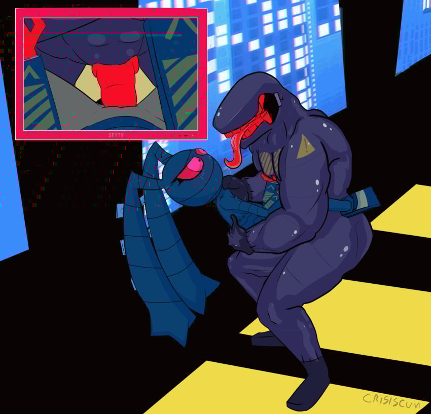 2023 2d_animation abs animated anthro anthro_pov balls beltz_(jumpbreak96) black_body black_skin blush blush_lines bodily_fluids carry_position chomperz_(jumpbreak96) crisiscum digital_media_(artwork) duo erection eyelashes eyeless female female_anthro female_pov first_person_view floppy_ears from_front_position genital_fluids genitals glistening glistening_arms glistening_back glistening_legs glistening_thighs glistening_tongue hi_res humanoid humanoid_vulva inside interspecies lagomorph leporid long_tongue looking_at_another looking_up looking_up_at_another loop male male/female male_humanoid mammal muscular muscular_humanoid muscular_male penetration penile penile_penetration penis penis_in_vagina pink_eyes pupils rabbit receiving_pov red_balls red_hands red_penis red_sclera red_teeth red_tongue short_playtime size_difference smaller_anthro smaller_female smaller_penetrated symbol_on_shoulder teeth tongue tongue_out vaginal_fluids vaginal_fluids_on_penis vaginal_penetration vaginal_penetration warning_symbol