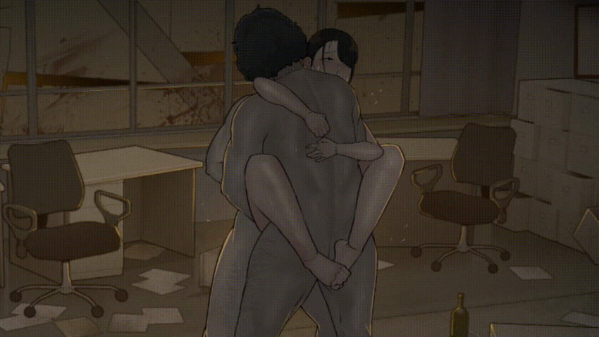 animated big_breasts infidelity netorare ntr ntrman park_minjee tenants_of_the_dead younger_female