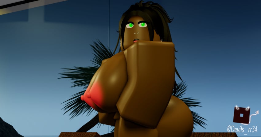 3d dark-skinned_female devils_rr34 huge_ass huge_breasts roblox robloxian self_upload smooth_skin tagme