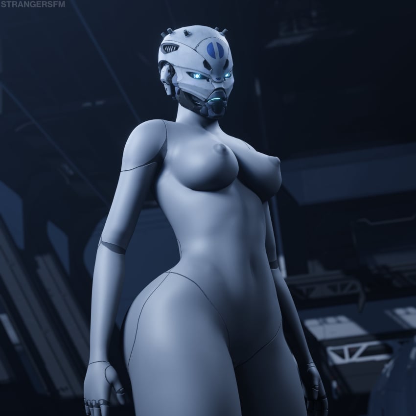 1girls 3d ass breasts bungie destiny_(game) elsie_bray exo exo_stranger female nude robot robot_girl solo solo_female strangersfm